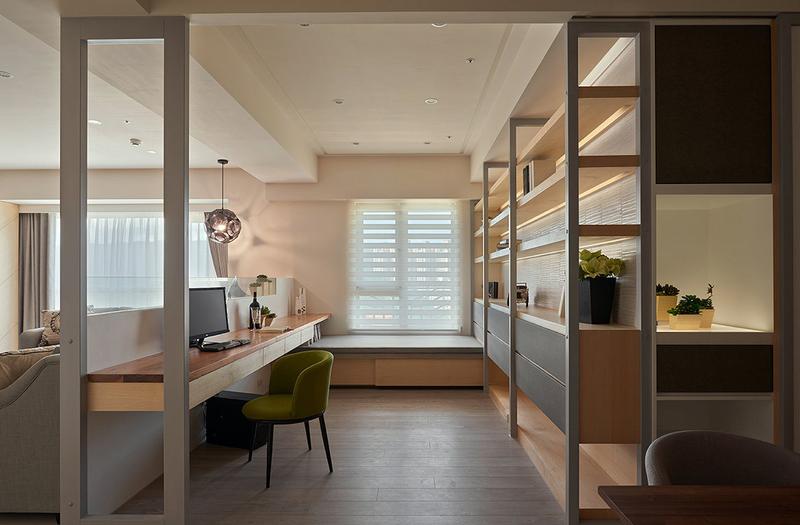 溫馨人文風尚 138平休閑現代三居