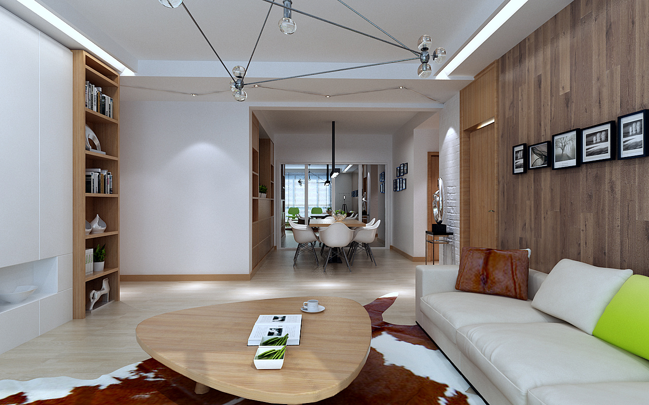 中海城學(xué)府85平北歐---明亮沁新