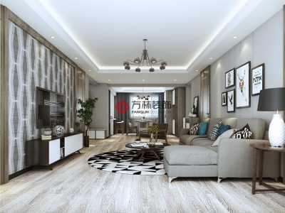 萬科金域藍灣100平現代簡約