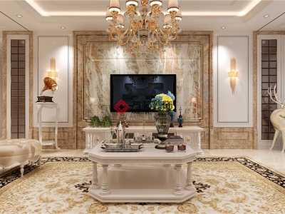 五里河120平現(xiàn)代簡約裝修效果圖--聽，簡約在低語